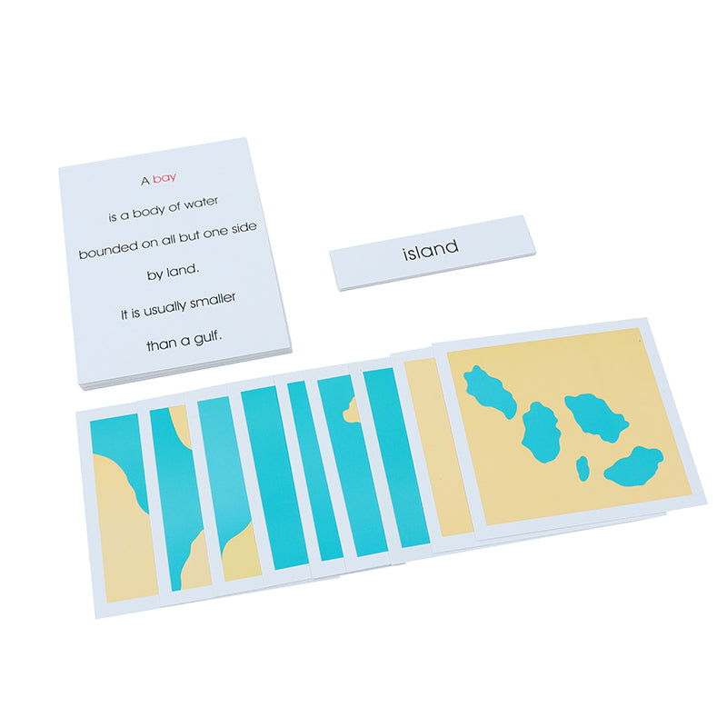Land and Water Form Cards:Set 1 & 2 (Cards Only)