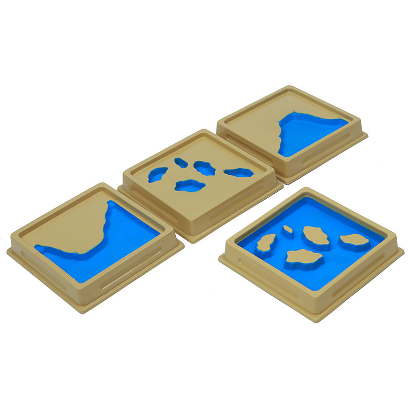 Land and Water Form Trays: Set2
