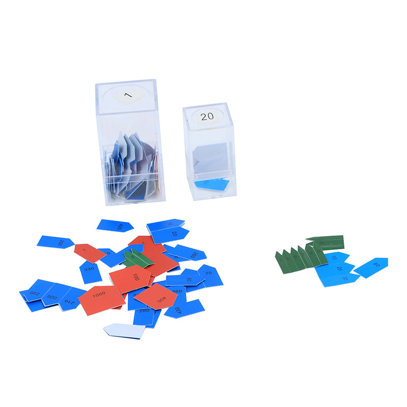 Printed Arrows for 100 and 1000 Bead Chain
