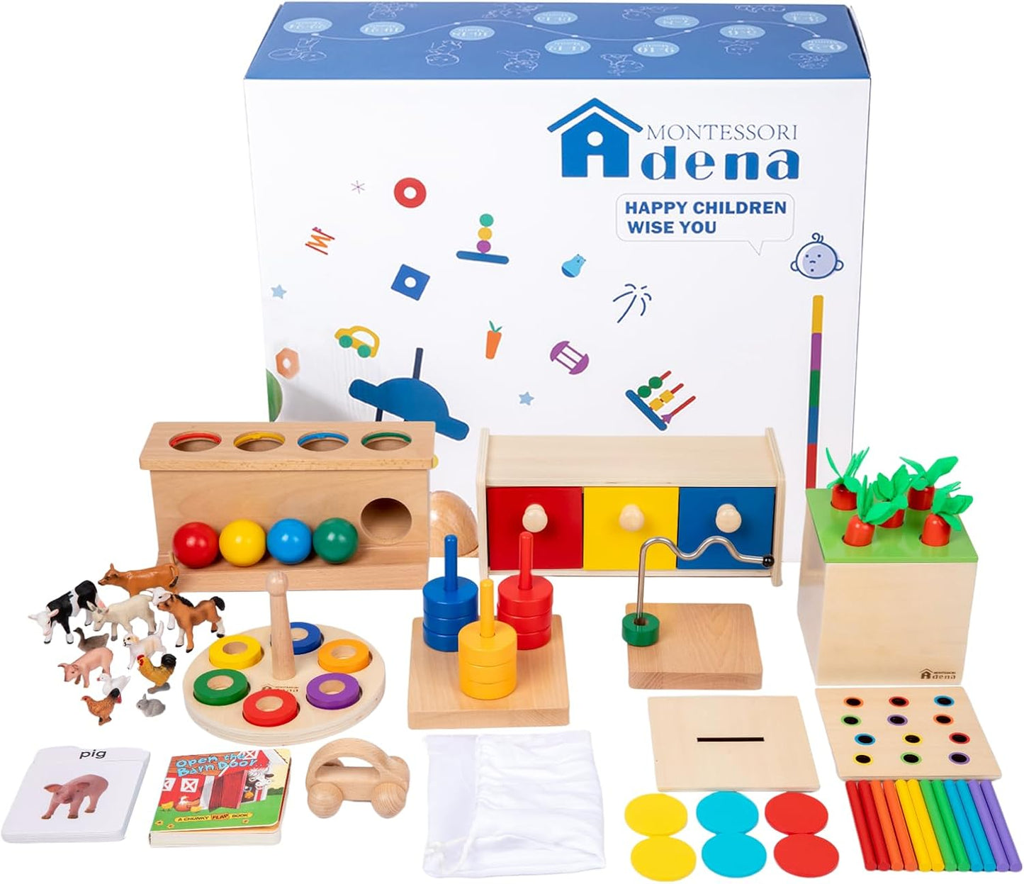 Adena Montessori Play Kit 13-14-15Month