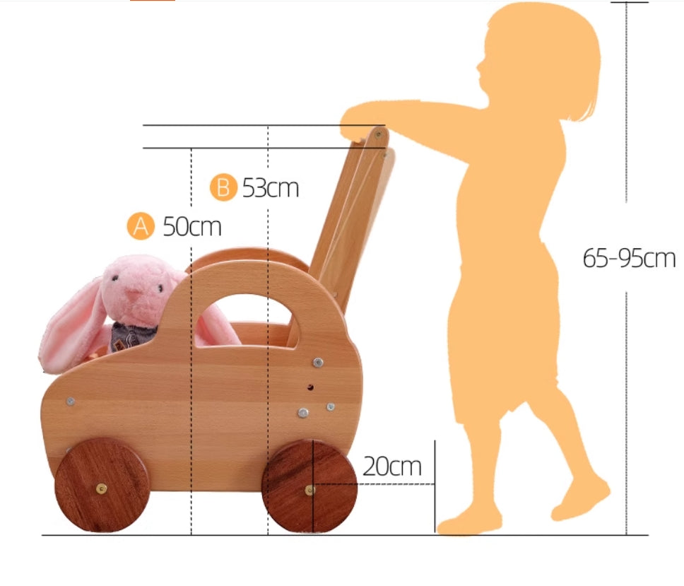 Wooden Baby Walker