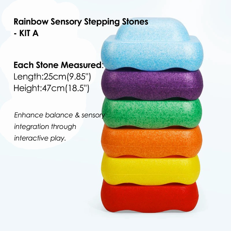 Rainbow Stepping Stone Set