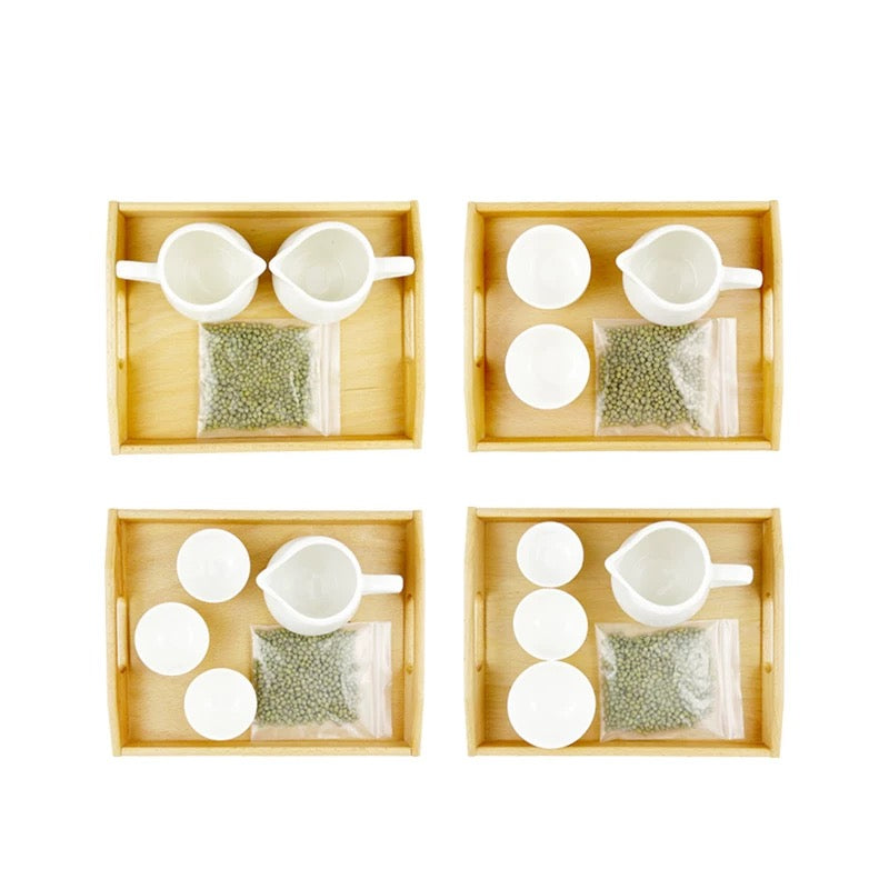 Montessori Pouring Grains