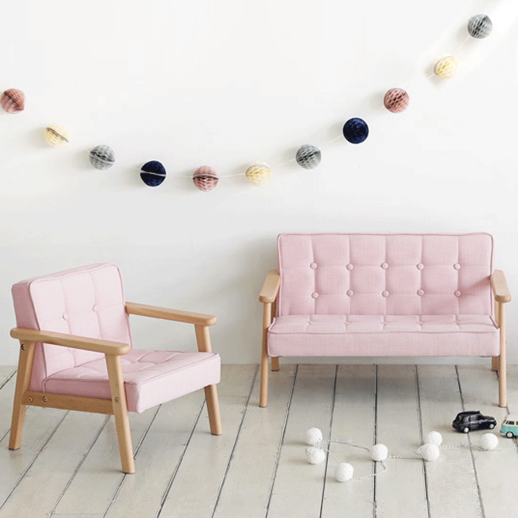 Toddler Armchair | Kids Double Seat Sofa