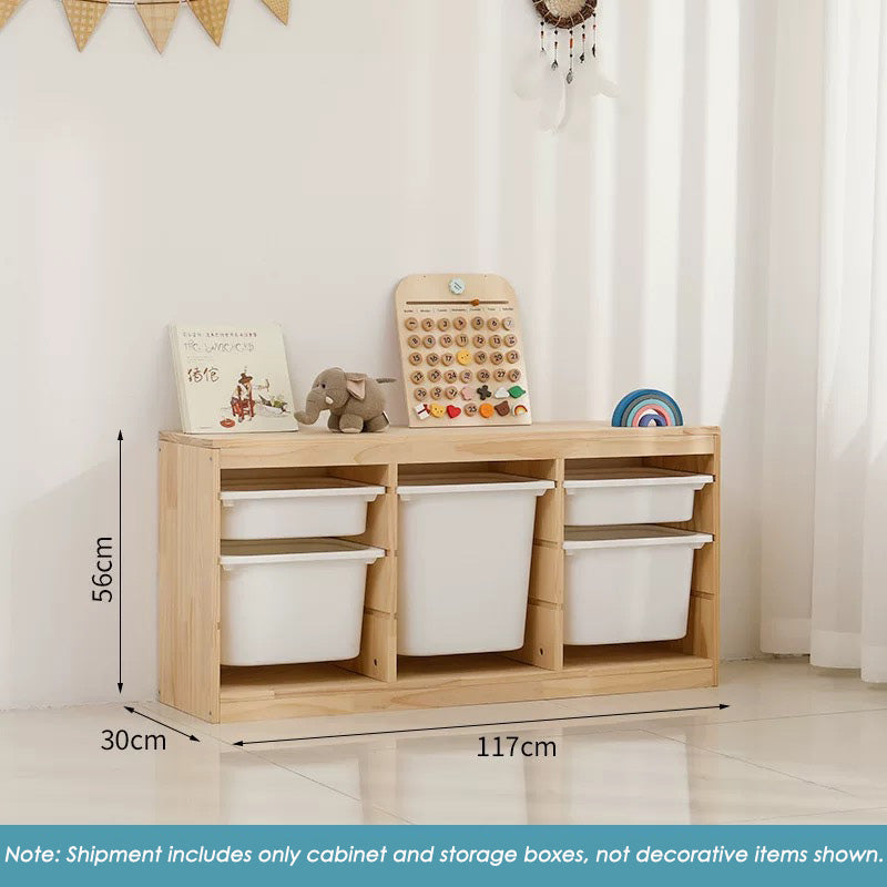 Storage Combination with Boxes, 117*30*56cm
