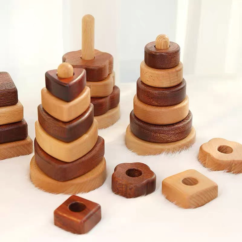 Toddler Wooden Stacker