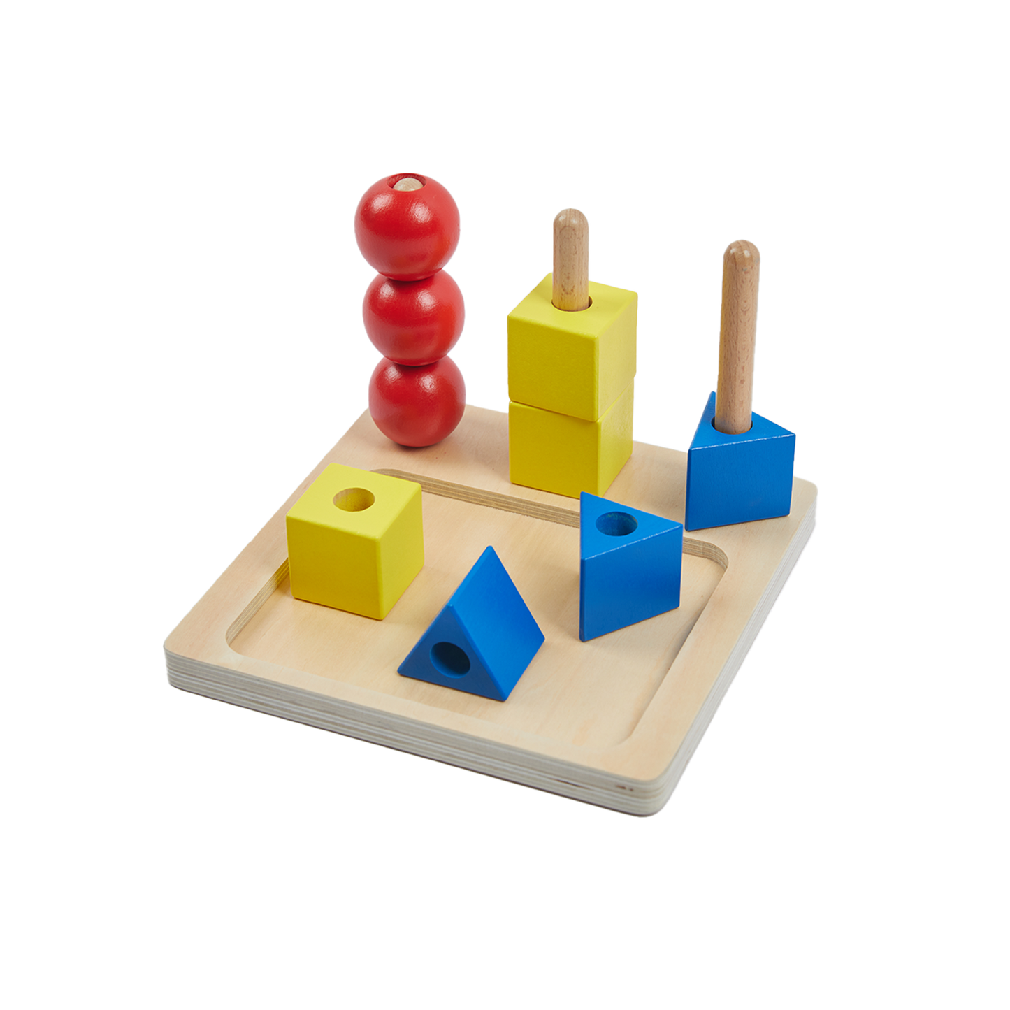 Color Shapes on Pegs