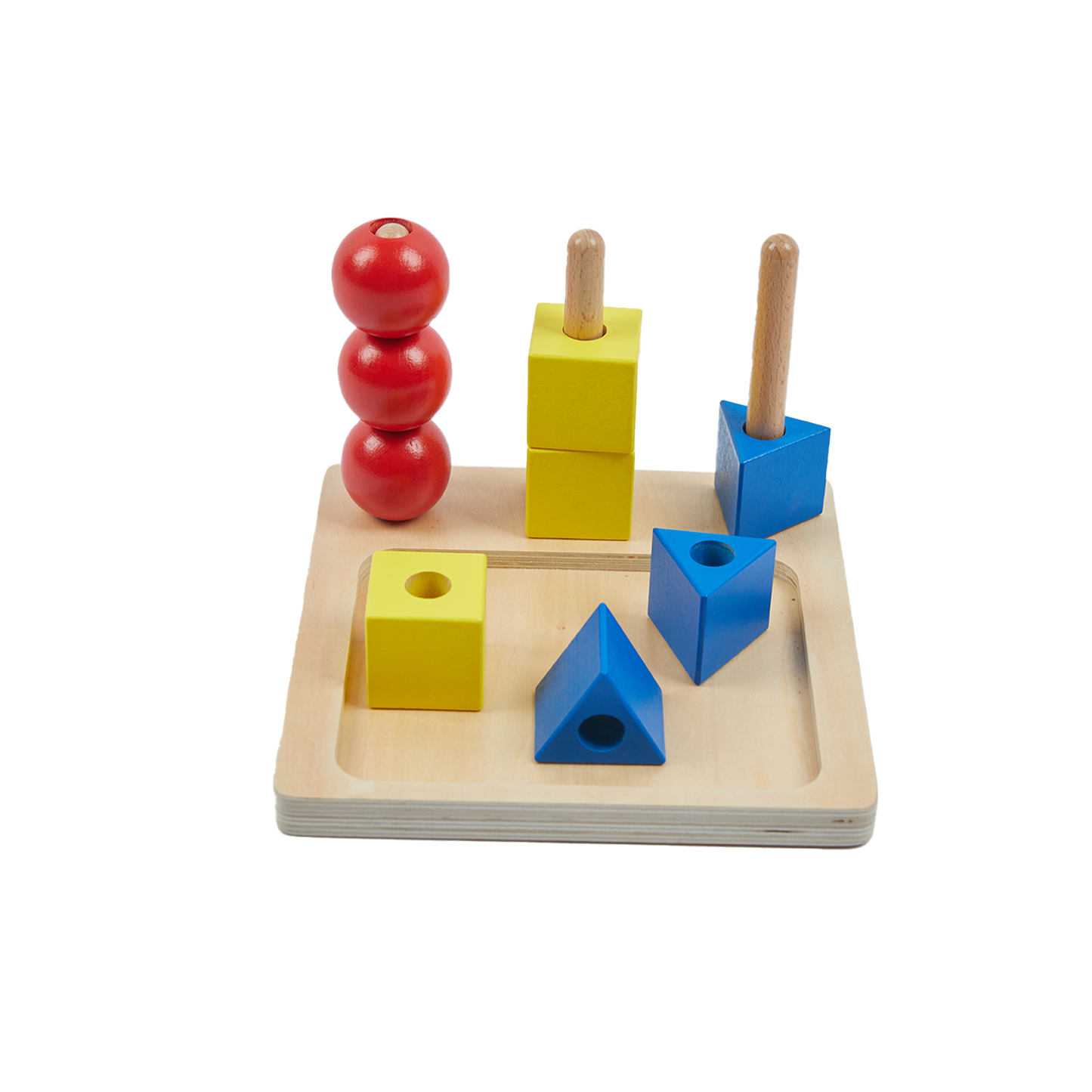 Color Shapes on Pegs