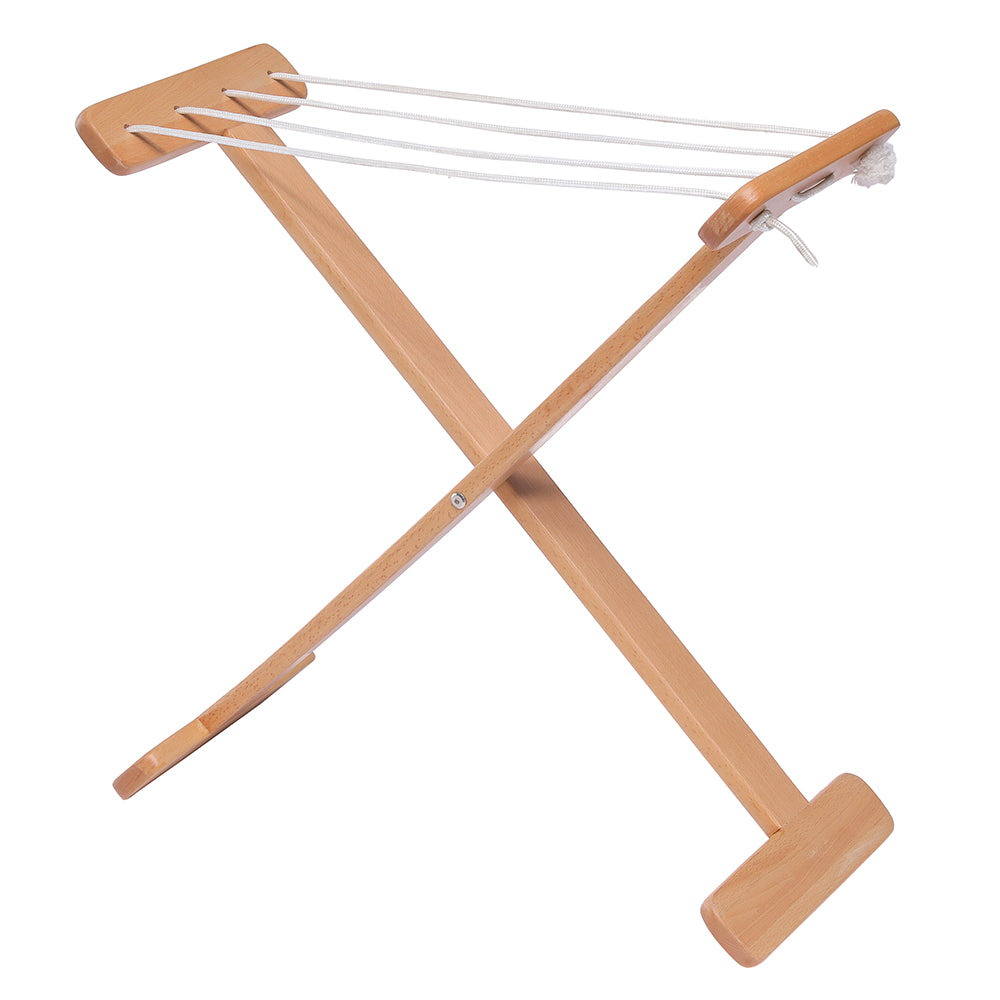 Montessori Hardwood Clothesline Stand