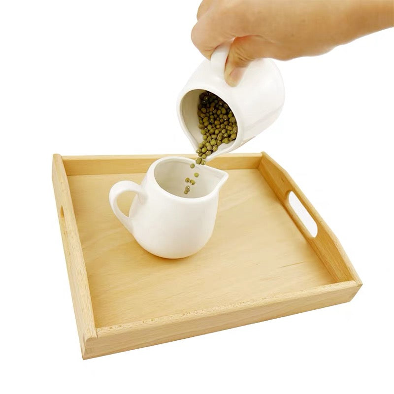 Montessori Pouring Grains