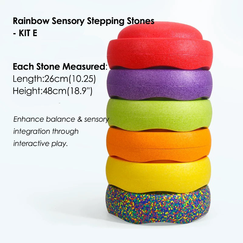 Rainbow Stepping Stone Set