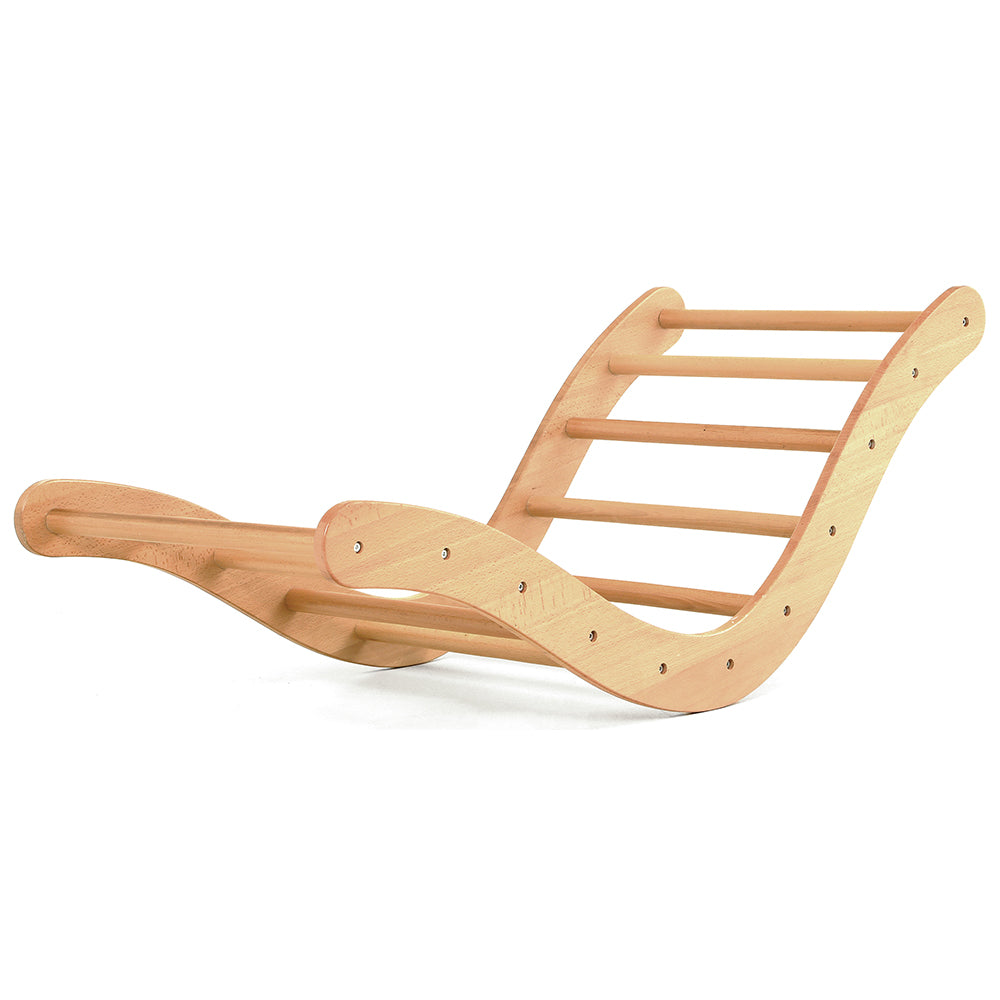 Toddler Climbing Arch Rocker Ramp / Arched Ladder
