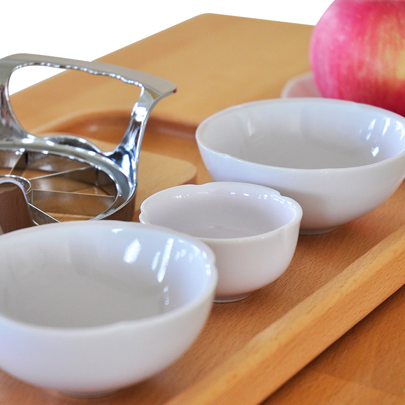 Practical Life Ceramic Cutting an Apple