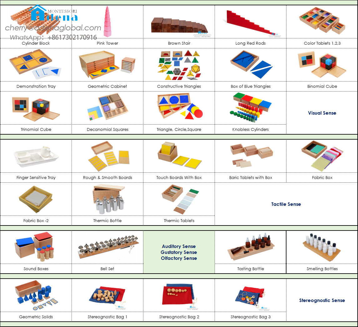 CASA Sensorial Package (3-6) | 52 Items
