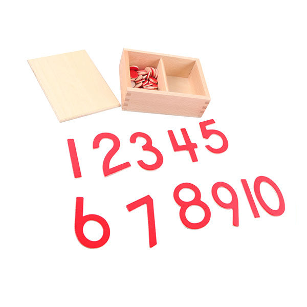 Cut-Out Numeral and Counters