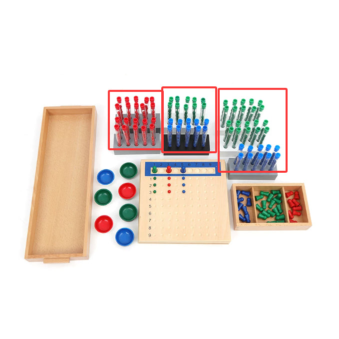 Replacement parts for long division