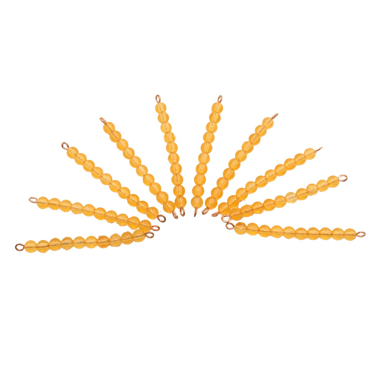 10 Golden Bead Bars of Ten