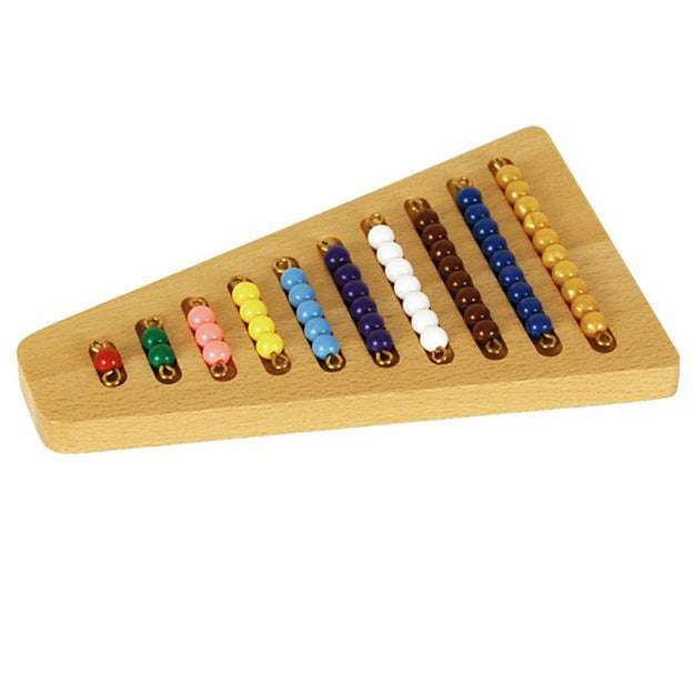 Colored Bead Stairs with Tray