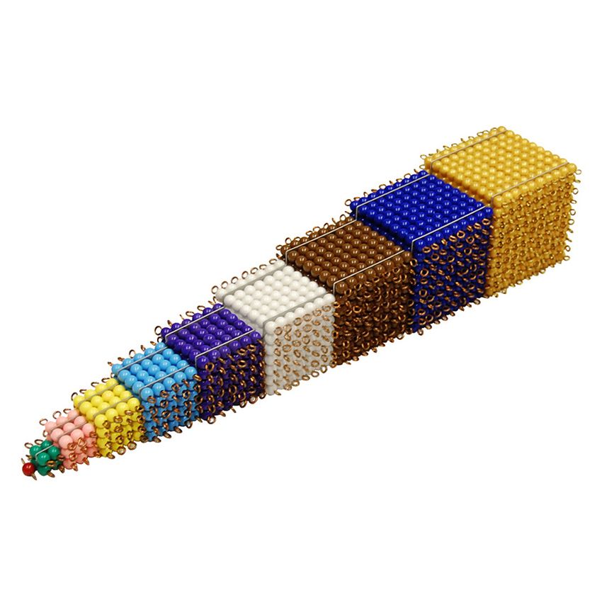 Colored Bead Cubes