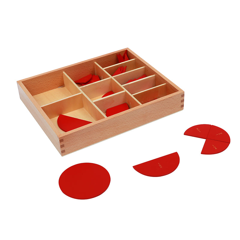 Cut-Out Labeled Fraction Circles(1-10)