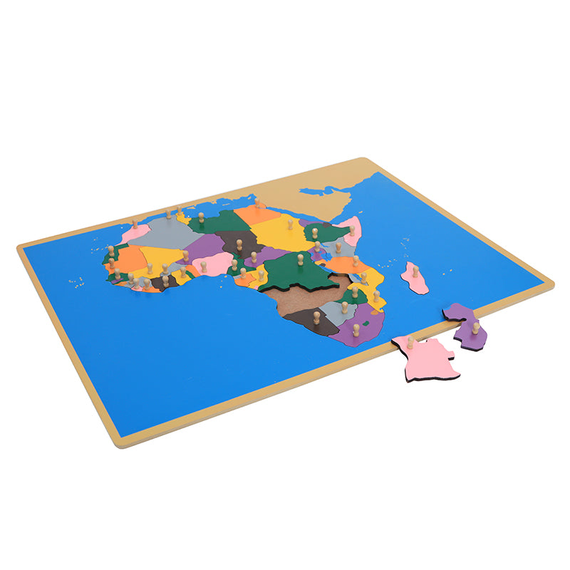 Puzzle Map of Africa