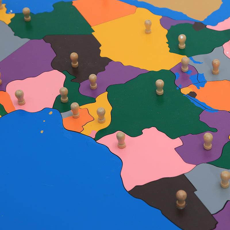 Puzzle Map of Africa