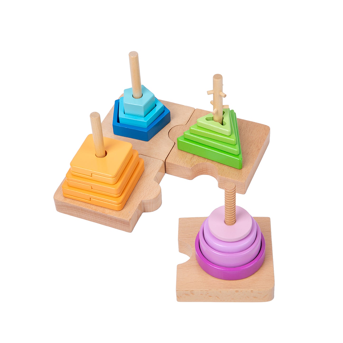 Twist & Sort Dowel - 4 in 1 sorting tray