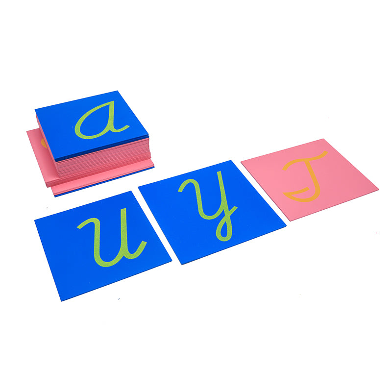 Sandpaper Letters , Capital Case Cursive, with Box
