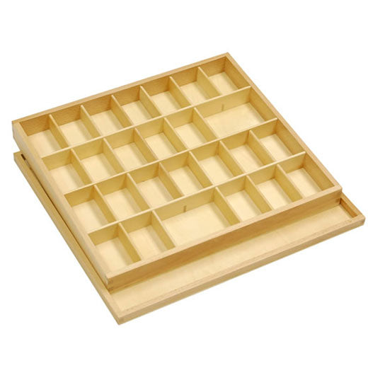 Box for Lowercase Small Movable Alphabet