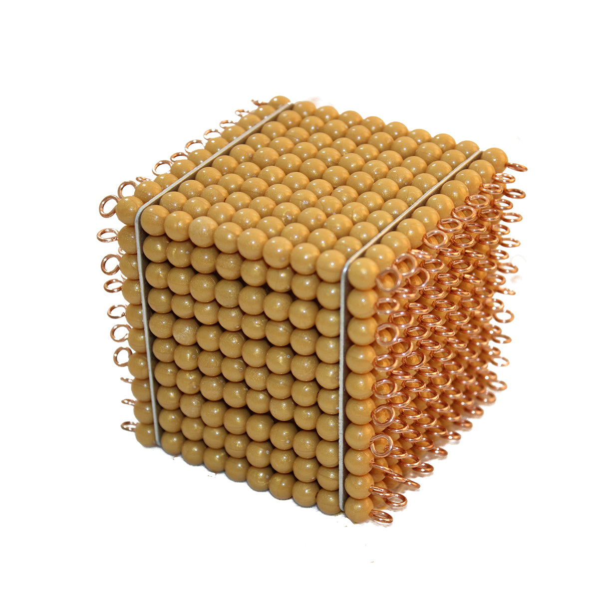 1 Golden Bead Thousand Cube