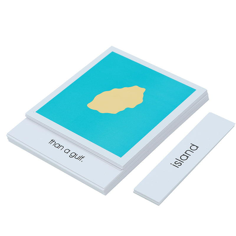 Land and Water Form Cards:Set 1 & 2 (Cards Only)