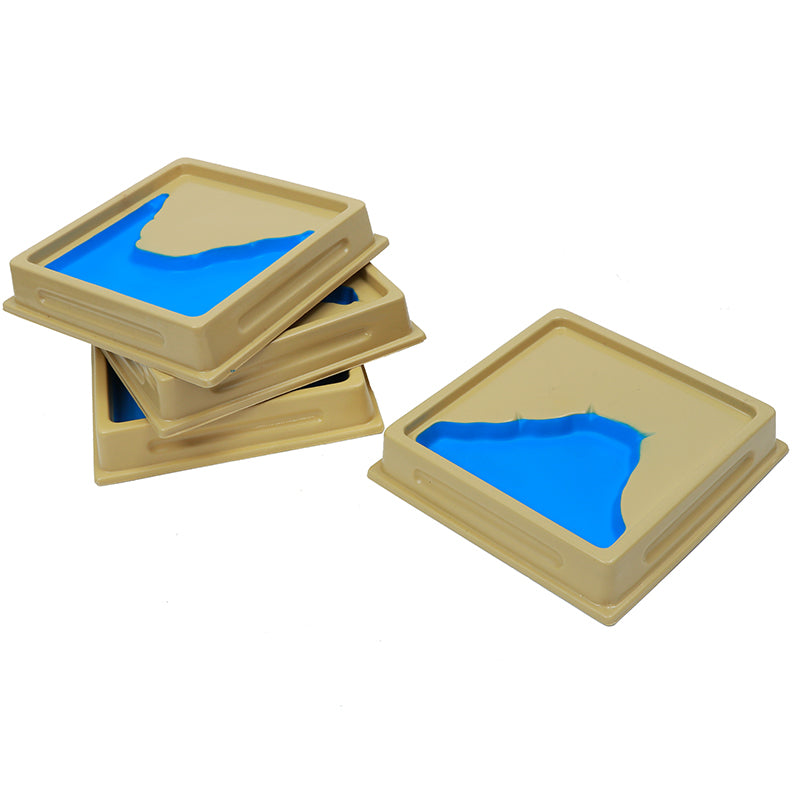 Land and Water Form Trays: Set2