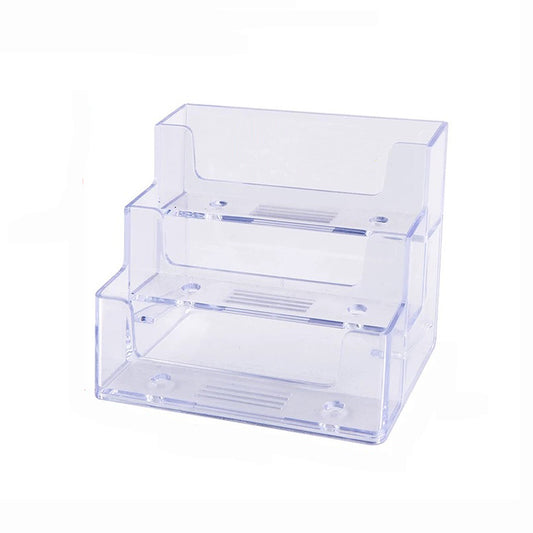 Plastic Holder for 3 Parts Cards