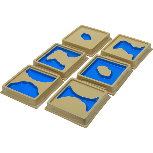 Land and Water Form Trays:Set1