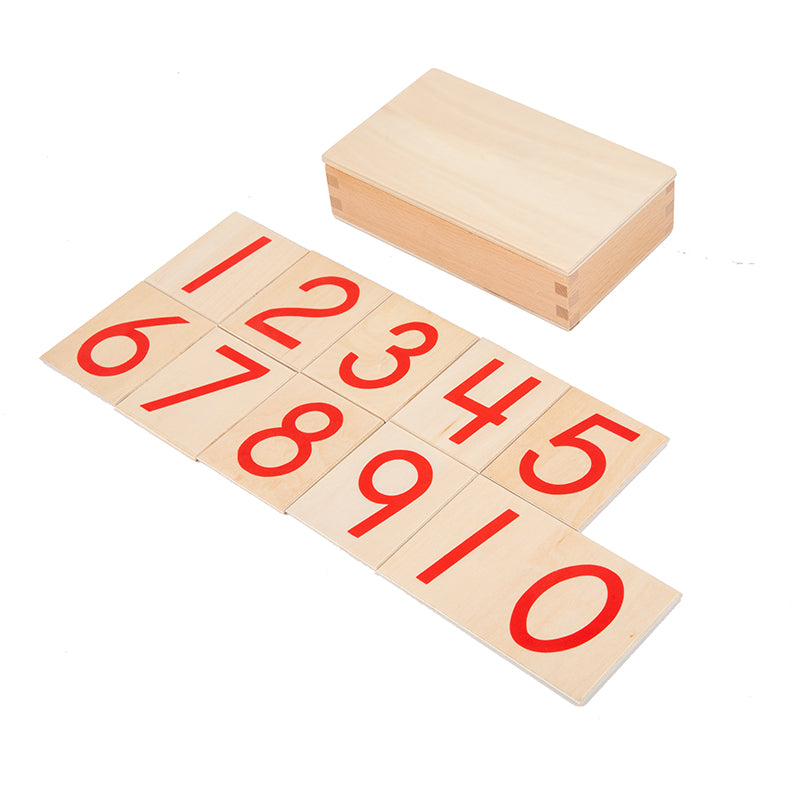 Printed Numerals with Box