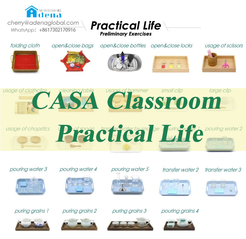 CASA Practical Life Package | 38 Items