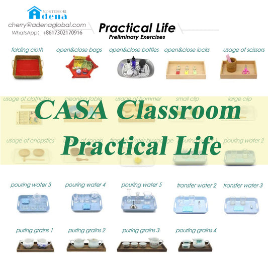 CASA Practical Life Package | 38 Items