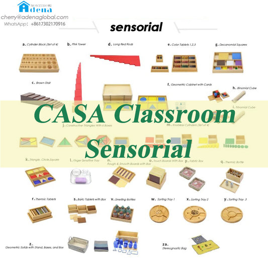 CASA Sensorial Package (3-6) | 52 Items