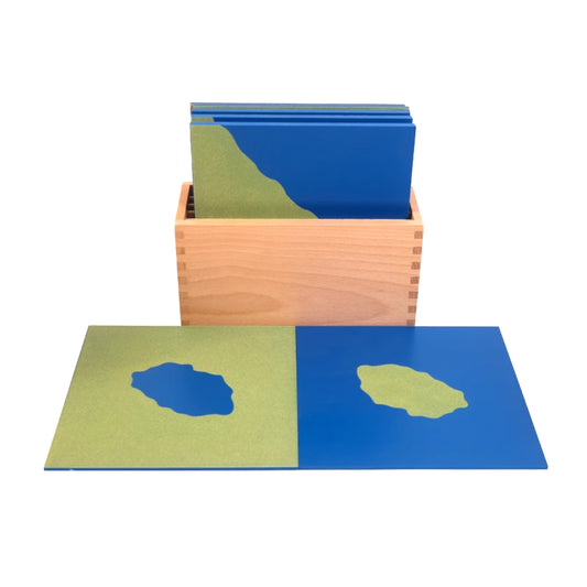 Land Form Cards with Stand