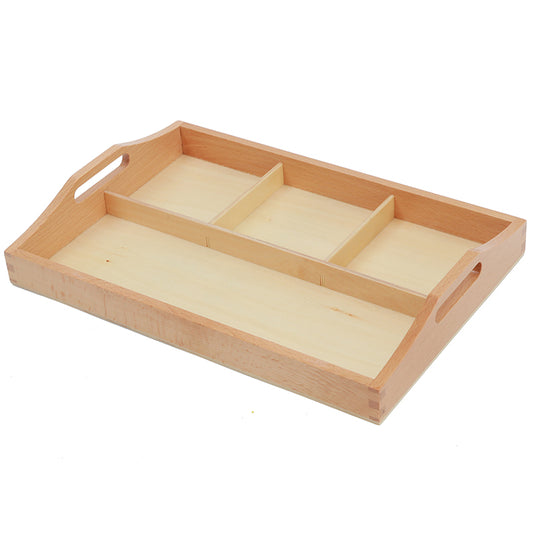 Wooden Sorting Tray