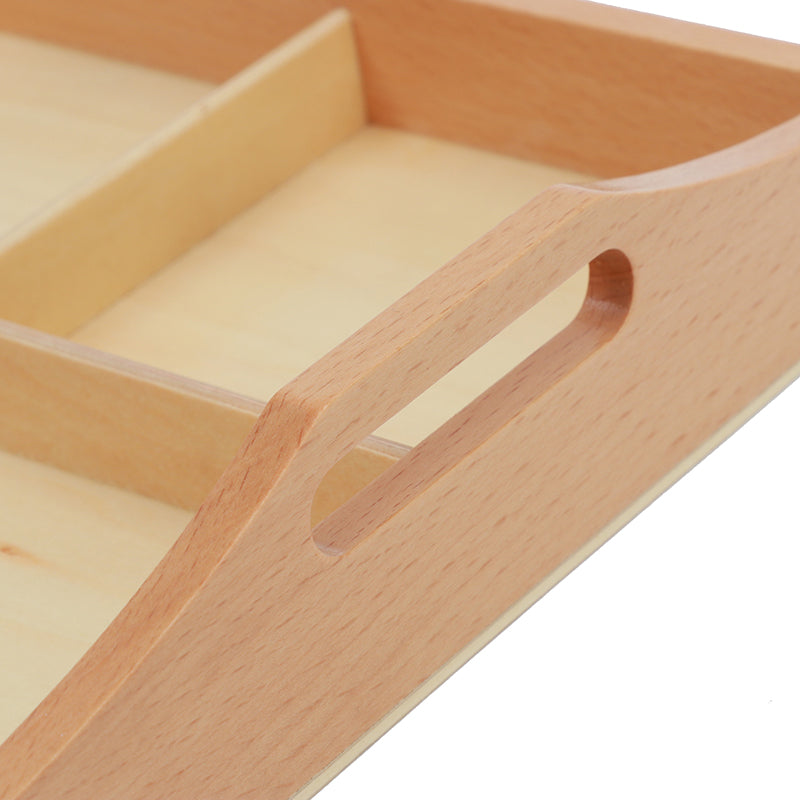 Wooden Sorting Tray
