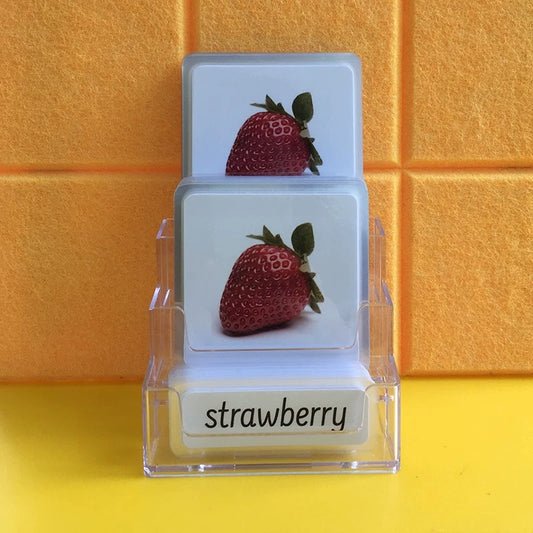 Fruits Three-Parts Cards w/ Stand