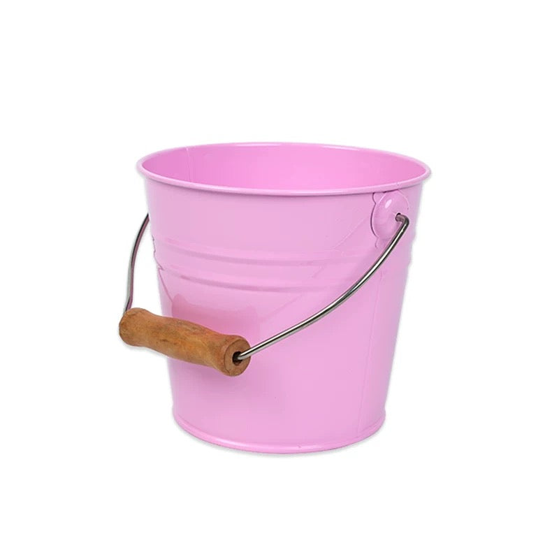 Montessori Metal Basin with Handles, Pitcher, Pail