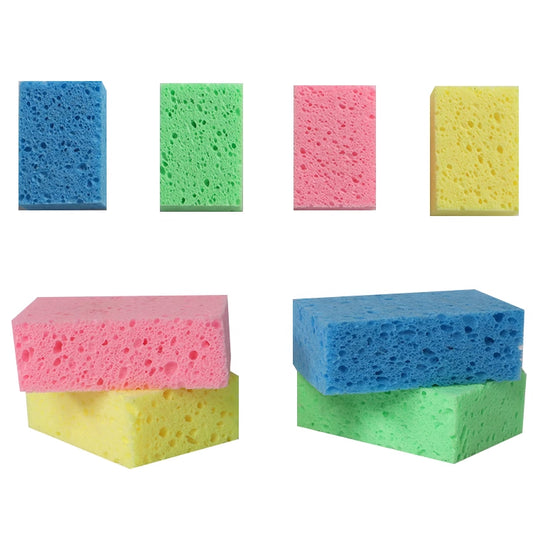 Small Cleaning Scrub Sponges (pack pf 4)