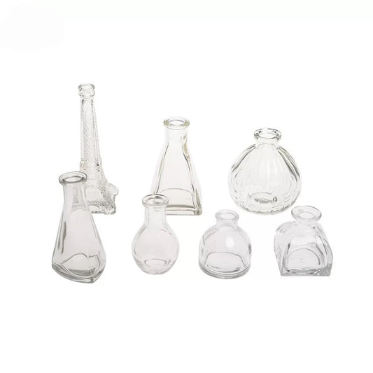 Mini glass vases/bottles