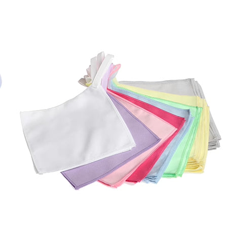 Polish/Dust Cloths with Handle ( Pack of 10 Color Options)