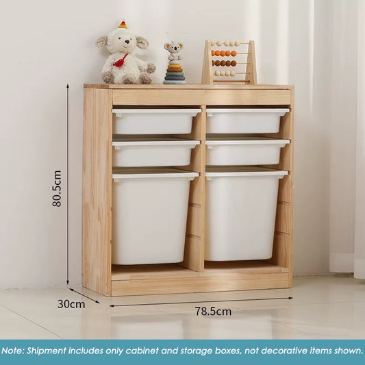 Storage Combination with Boxes,78.5*30*93cm