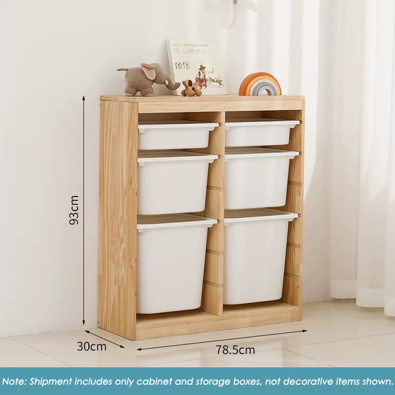 Storage Combination with Boxes, 78.5*30*93cm