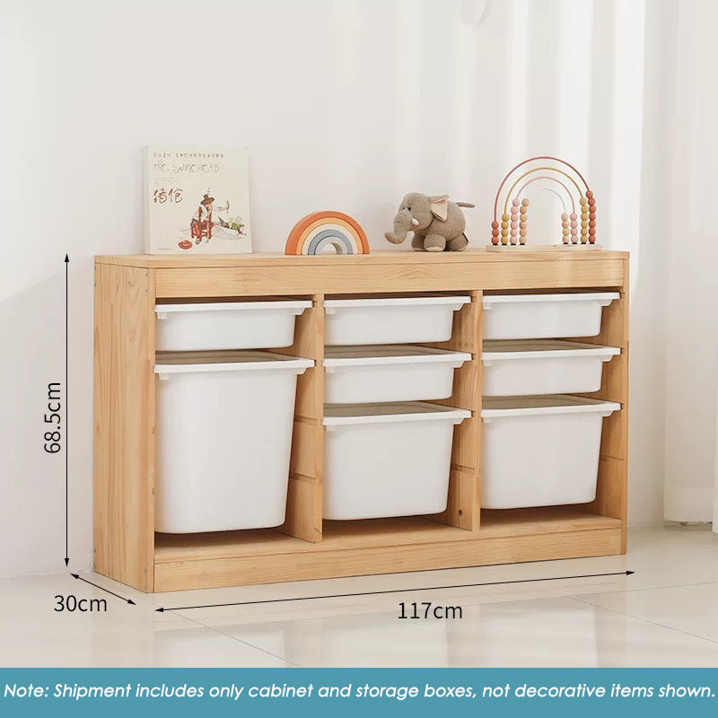 Storage Combination with Boxes, 117*30*68.5cm