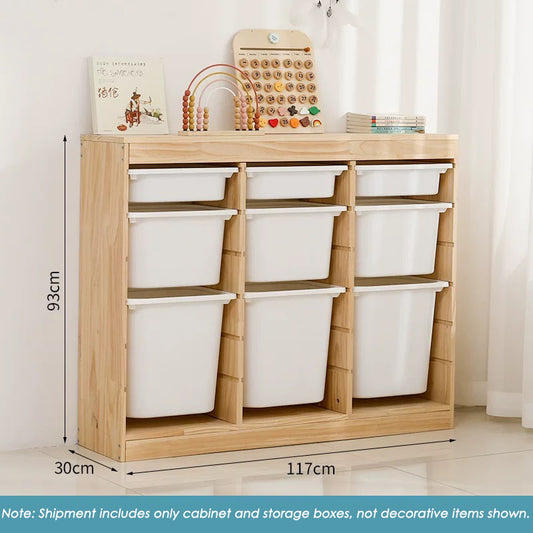 Storage Combination with Boxes, 117*30*93cm